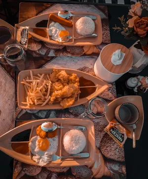美味的快餐食品图片_1