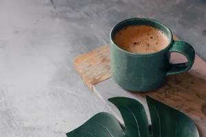 自制焦糖奶茶图片