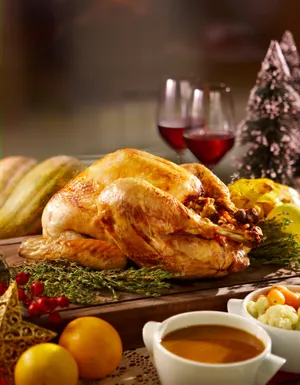 感恩节火鸡美食高清图片第张