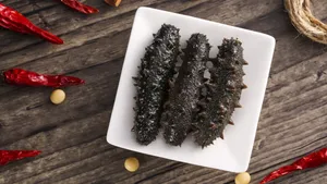 黑色营养的海参图片第张