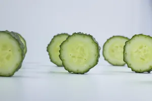 新鲜的黄瓜片图片第张