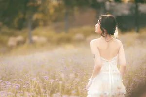 唯美小清新婚纱图片_1
