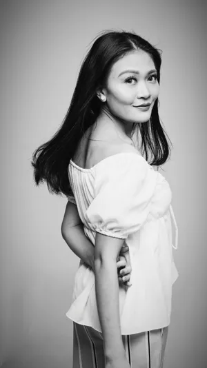 亚洲黑白美女艺术人像摄影
