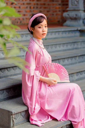 亚洲越南女子写真图片