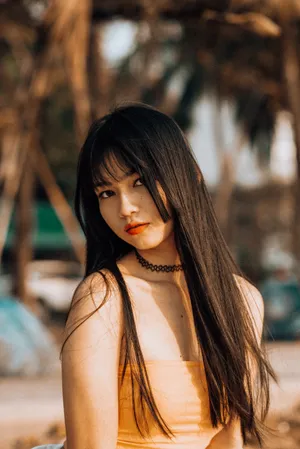 清爽亚洲美女写真图片
