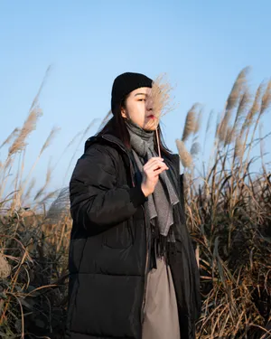冬季羽绒服穿搭图片