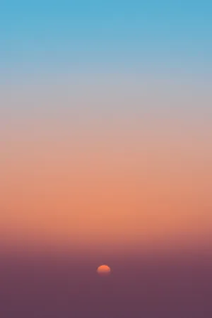 黄昏天空背景图片