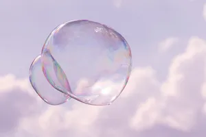 透明肥皂泡泡素材图片