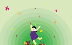 幼儿园开学季海报背景图片_1