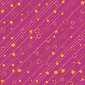 星星花纹玫红色背景图片_1
