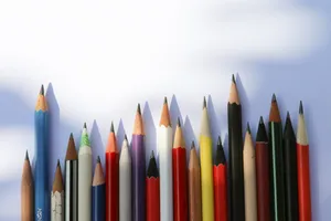 学习用笔背景图片