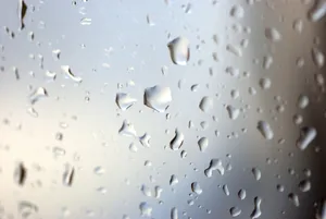 玻璃水珠背景图片