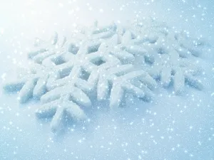 高清雪花的背景图片下载