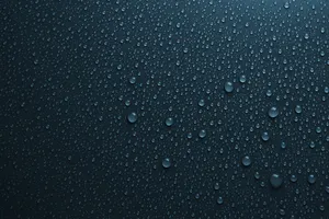 高清深蓝水珠背景图片