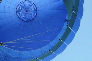 绚丽多彩的空中热气球图片