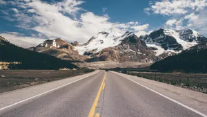 唯美公路风景高清图片第张