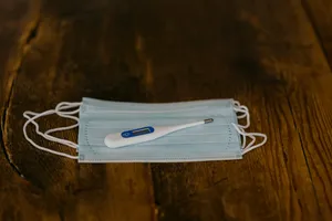 浅蓝色一次性口罩图片_1