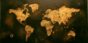 世界地图板块图片_1
