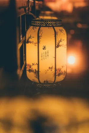 古风灯笼图片摄影_1