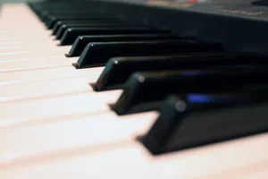 钢琴键特写高清图片第张