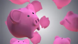 可爱小猪存钱罐图片第张