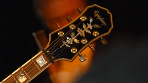 文艺范十足的吉他乐器图片第张