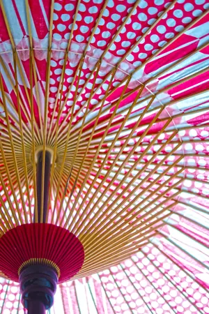 红色的油纸伞图片第张