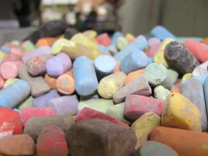 彩色的粉笔图片第张