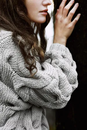 穿毛衣的美女图片第张