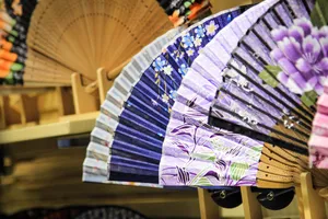 典雅的折扇图片第张