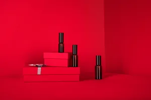 喜庆的红色礼品盒图片第张