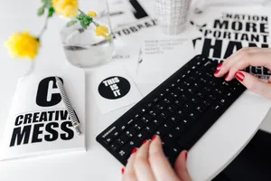 电脑无线键盘的图片第张