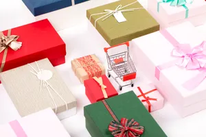 五颜六色的礼品盒图片第张