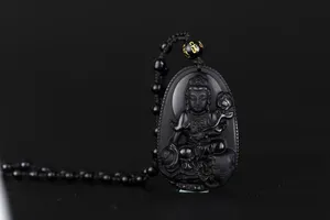 黑玉佛像吊坠图片第张
