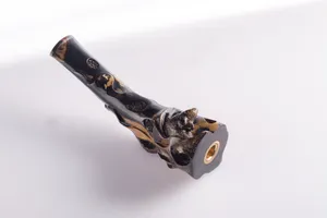 复古木质雕刻烟嘴图片第张