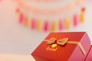 可爱的红色生日礼物图片第张