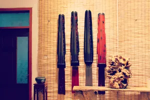 优雅的古琴图片第张