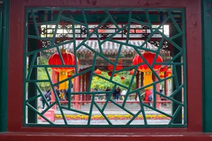 喜气洋洋的大红灯笼图片第张