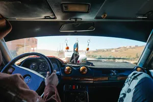 奔驰车的方向盘图片第张