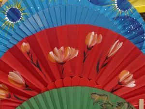 传统手工折扇图片第张