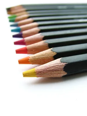 五颜六色的铅笔图片第张