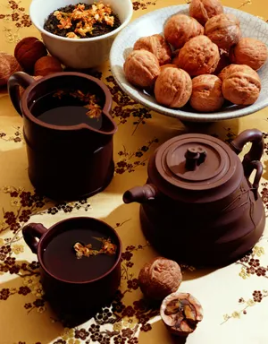 陶土工艺品紫砂壶图片第张