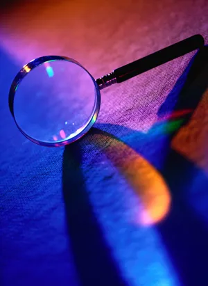 科幻色彩下的办公用品图片第张