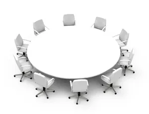 办公会议桌设计图片第张