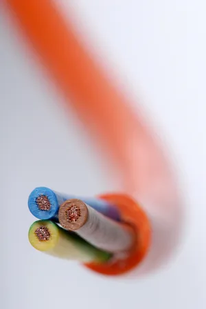 光纤电线特写图片第张