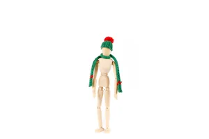 美术课上标准人物比例的木头小人图片第张