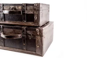 木质手提箱图片第张