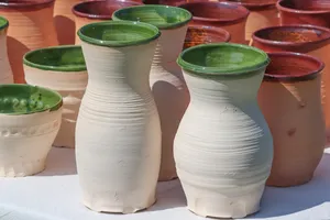 手工制作陶瓷花瓶图片第1张
