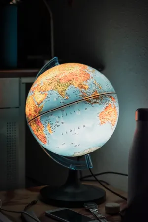 立体地球仪高清图片_1