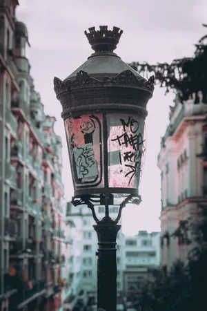 复古风格街灯图片_1